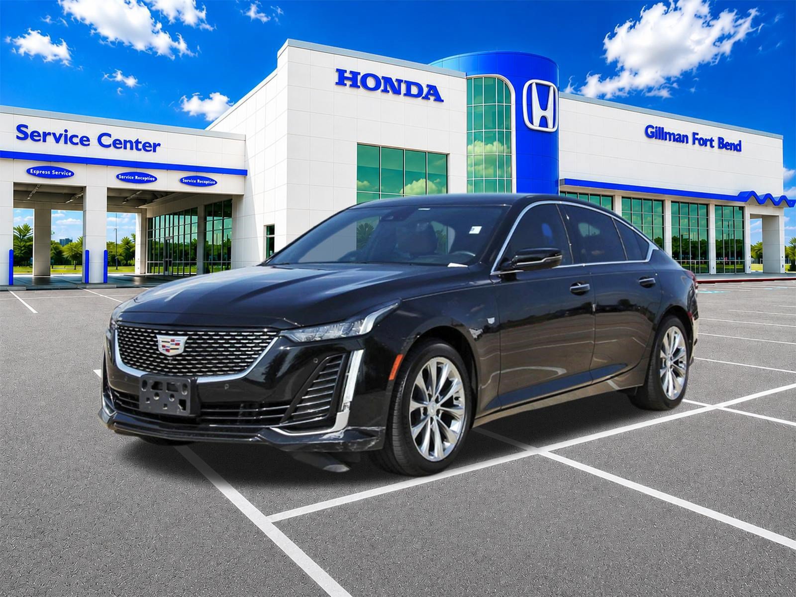 Used 2023 Cadillac CT5 Premium Luxury w/ Parking Package RWD image 3