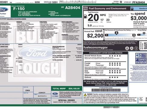 Used 2023 Ford F150 XLT w/ Equipment Group 302A High image 5