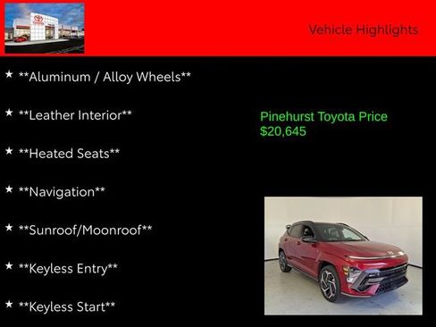 Certified 2024 Hyundai Kona N Line image 13