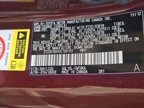 Used 2013 Lexus RX 350 FWD w/ Navigation Pkg image 33