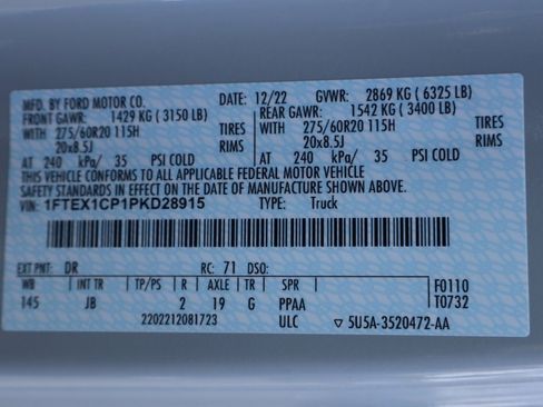 Used 2023 Ford F150 XL w/ STX Appearance Package image 47