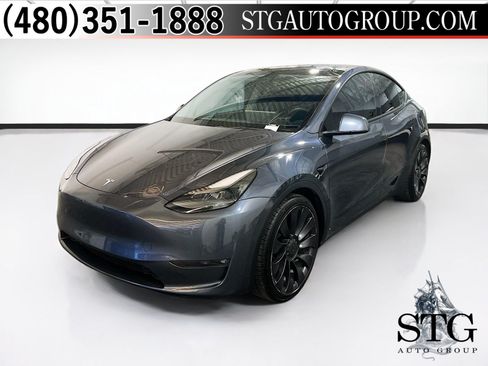 Used 2021 Tesla Model Y Performance AWD/4WD image 1