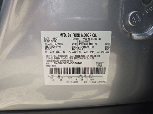 Used 2021 Ford Explorer ST AWD/4WD image 31