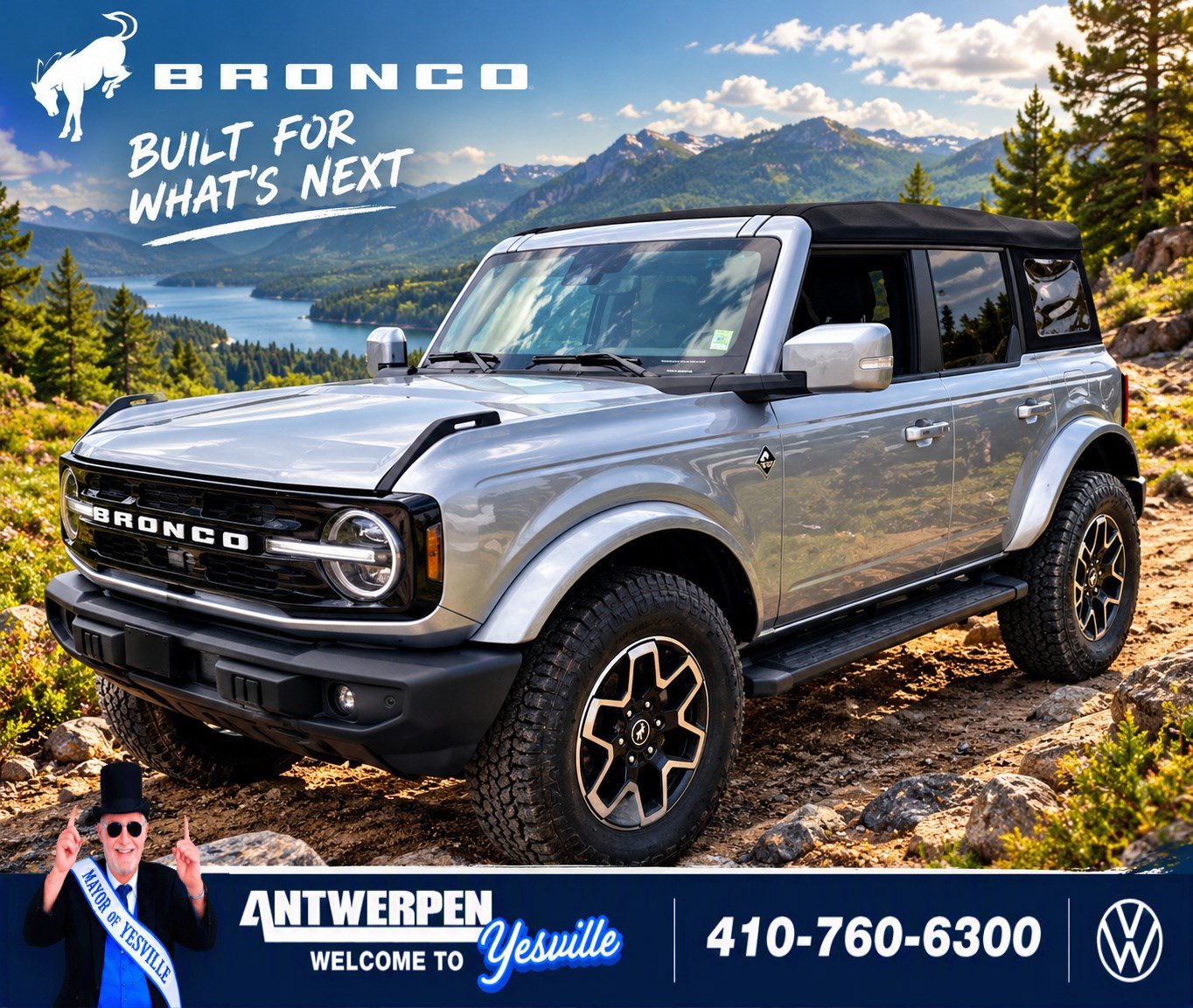 Used 2023 Ford Bronco Outer Banks AWD/4WD image 1