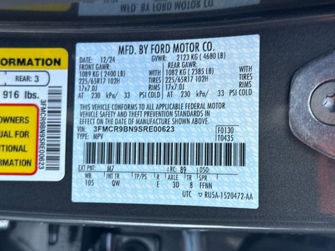 Used 2025 Ford Bronco Sport Big Bend w/ Convenience Package image 26