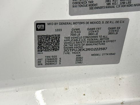 Used 2024 GMC Sierra 1500 Elevation AWD/4WD image 12