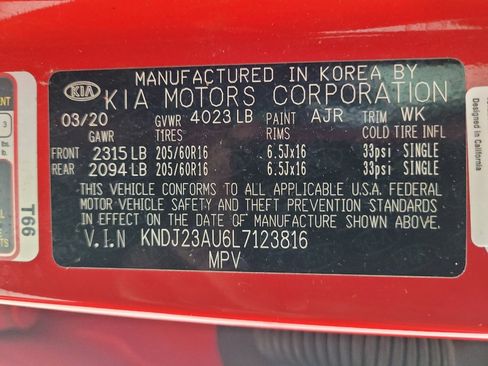 Used 2020 Kia Soul S FWD image 33