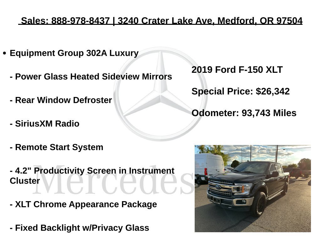 Used 2019 Ford F150 XLT w/ Equipment Group 302A Luxury AWD/4WD image 6