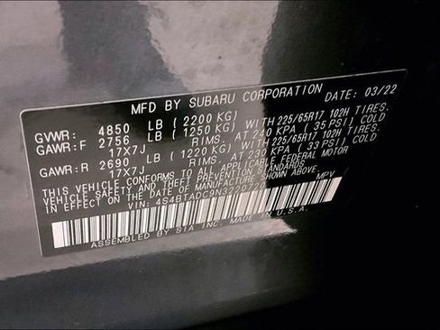 Used 2022 Subaru Outback Premium image 35