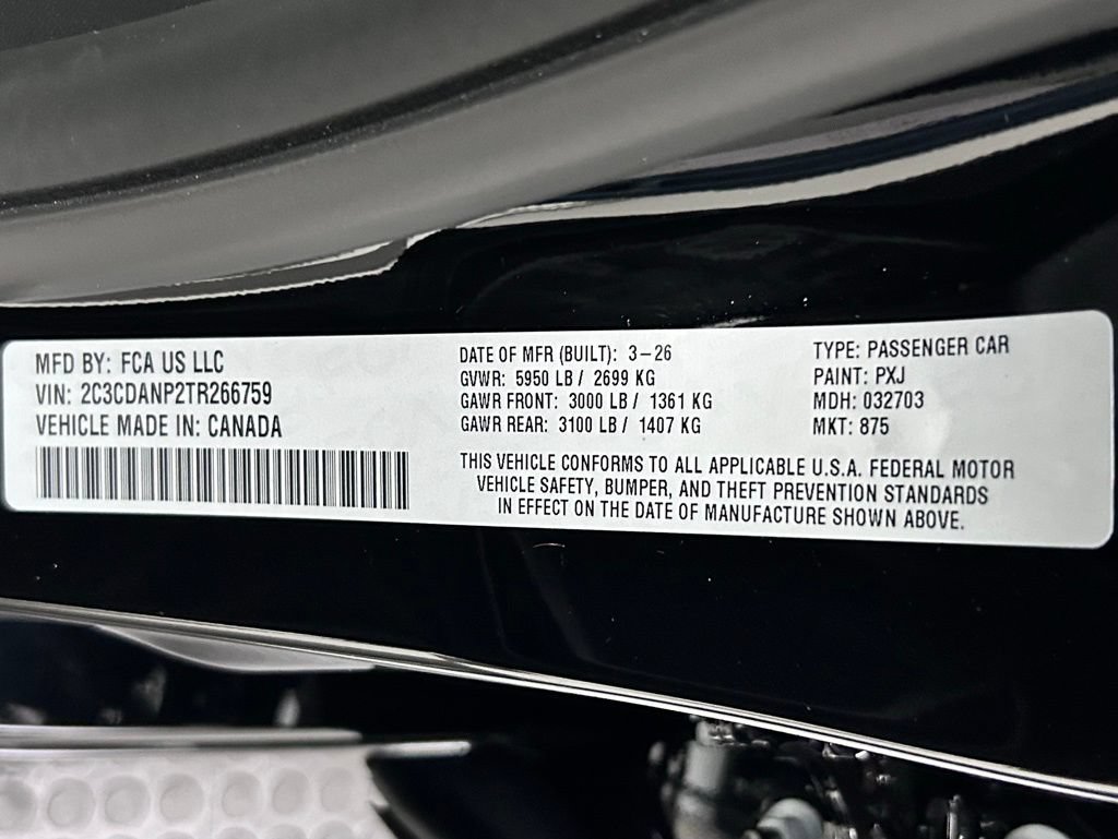 New 2026 Dodge Charger R/T AWD/4WD image 24