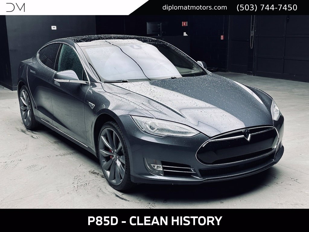 Used 2014 Tesla Model S P85D AWD/4WD image 10