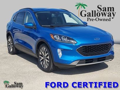 Certified 2020 Ford Escape Titanium