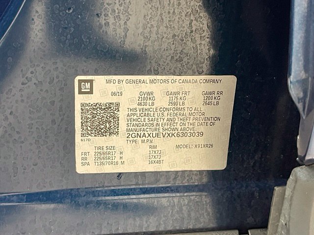 Used 2019 Chevrolet Equinox LT AWD/4WD image 25