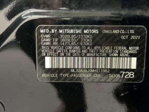 Used 2021 Mitsubishi Mirage ES image 19
