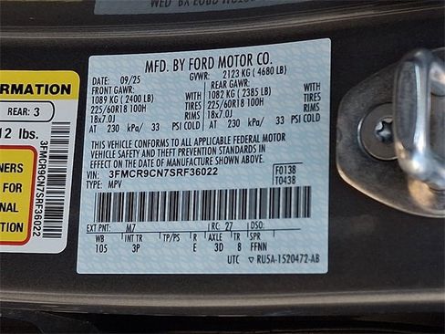 New 2025 Ford Bronco Sport Outer Banks image 17