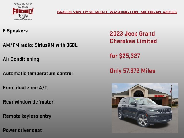 Used 2023 Jeep Grand Cherokee Limited AWD/4WD image 10