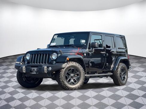 Used 2016 Jeep Wrangler Unlimited Sahara AWD/4WD image 1