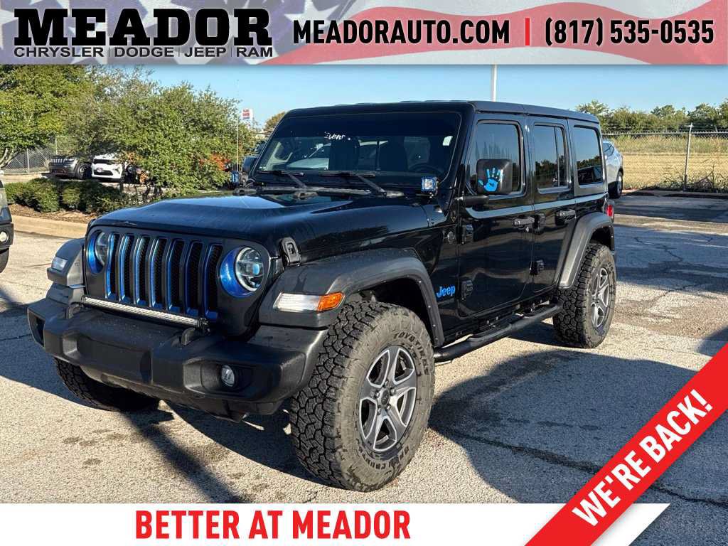 Used 2022 Jeep Wrangler Unlimited Sport AWD/4WD image 1