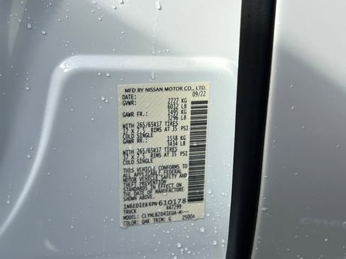 Certified 2023 Nissan Frontier SV w/ Midnight Edition Package image 28