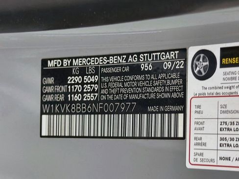 Certified 2022 Mercedes-Benz SL 63 AMG 4MATIC image 27