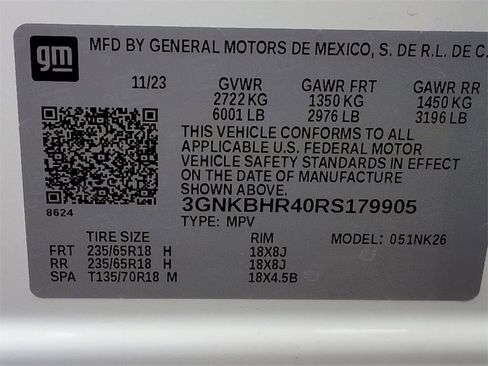 Certified 2024 Chevrolet Blazer LT w/ Convenience Package image 32