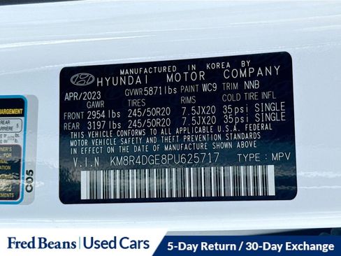 Used 2023 Hyundai Palisade SEL w/ Premium Package AWD/4WD image 36