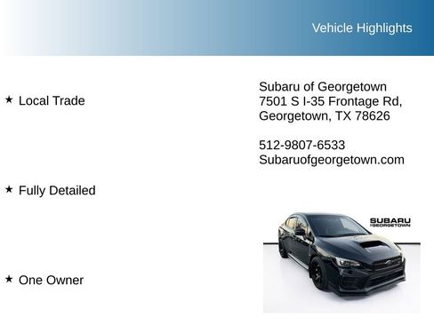 Used 2021 Subaru WRX STI w/ Popular Package #3 (IZT) image 10