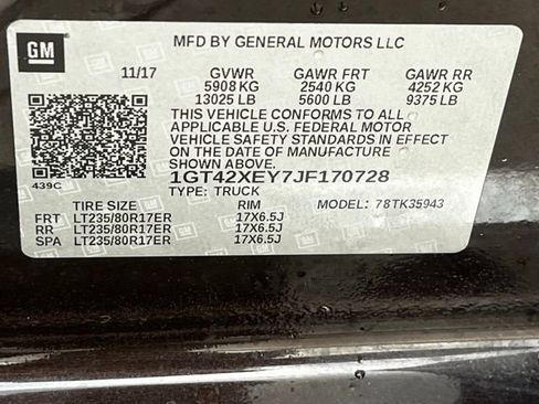 Used 2018 GMC Sierra 3500 SLT w/ Duramax Plus Package image 34