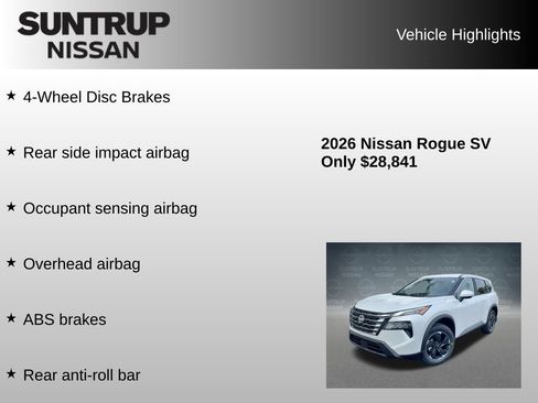 Used 2026 Nissan Rogue SV AWD/4WD image 23