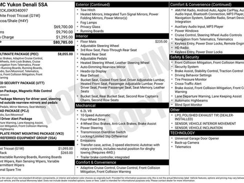 Used 2019 GMC Yukon Denali w/ Denali Ultimate Package image 18