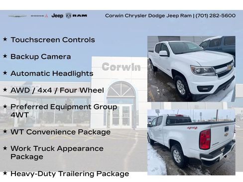 Used 2016 Chevrolet Colorado W/T w/ WT Convenience Package image 8