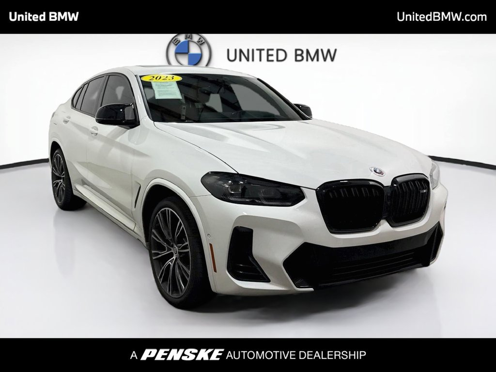 Certified 2023 BMW X4 M40i w/ Premium Package AWD/4WD image 3