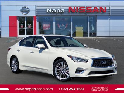 Used 2021 INFINITI Q50 Luxe w/ Cargo Package