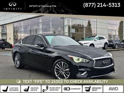 Used 2023 INFINITI Q50 Luxe w/ Cargo Package