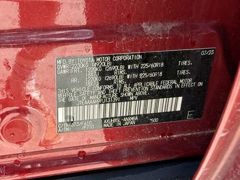 Used 2023 Toyota Venza LE AWD/4WD image 34
