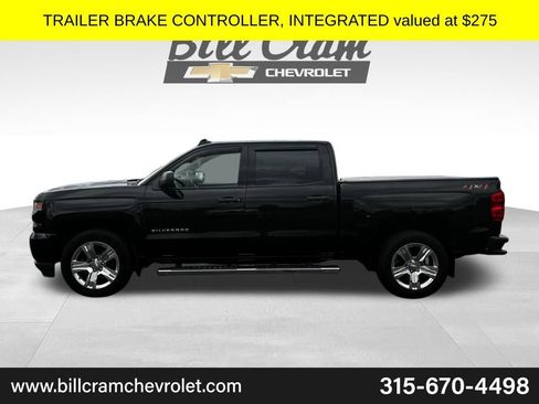 Used 2018 Chevrolet Silverado 1500 Custom w/ Custom Value Package AWD/4WD image 8