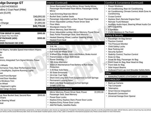 Used 2017 Dodge Durango GT w/ Trailer Tow Group IV image 11