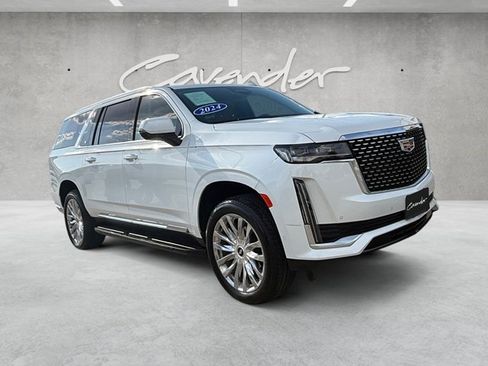 Certified 2024 Cadillac Escalade ESV Premium Luxury w/ Performance Package RWD image 2