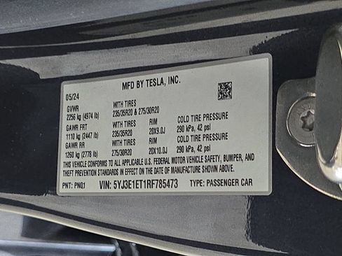 Used 2024 Tesla Model 3 Performance AWD/4WD image 33