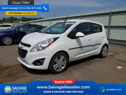 Used 2014 Chevrolet Spark LT FWD image 1