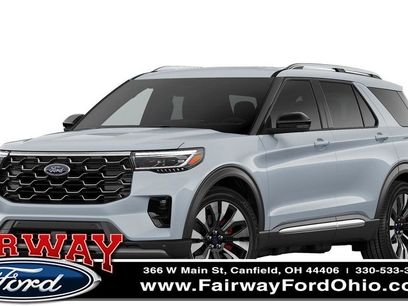 New 2026 Ford Explorer Platinum