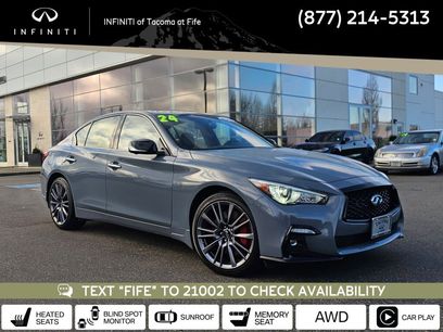 Used 2024 INFINITI Q50 Red Sport 400