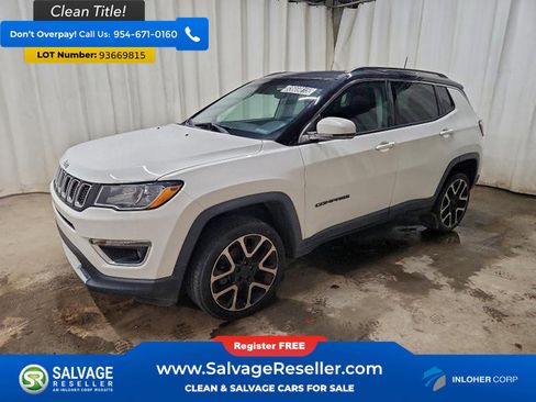 Used 2017 Jeep Compass Limited w/ Navigation Group image 1