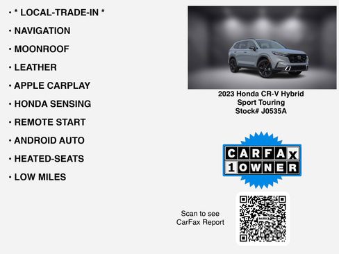 Used 2023 Honda CR-V Sport Touring image 7
