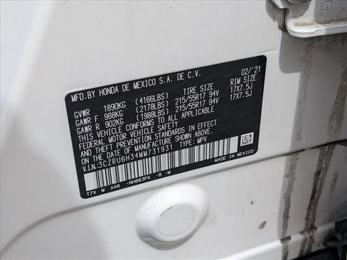 Used 2021 Honda HR-V LX image 22