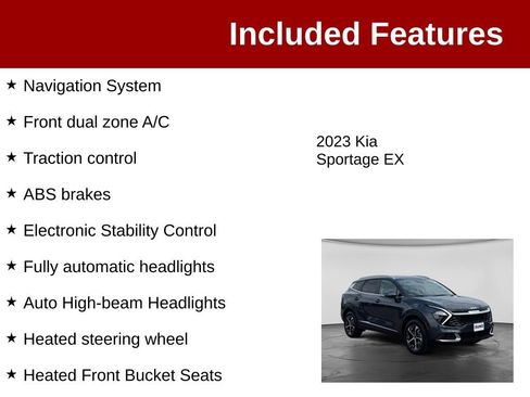 Used 2023 Kia Sportage EX AWD/4WD image 3