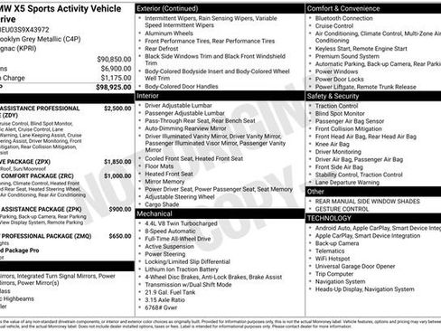 Used 2025 BMW X5 M60i image 63