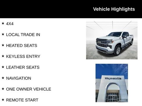 Used 2024 Chevrolet Silverado 1500 LTZ AWD/4WD image 4
