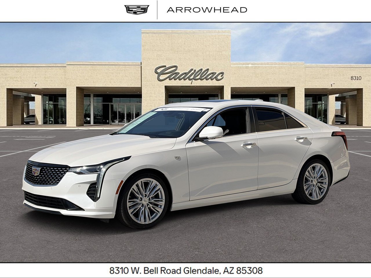 Certified 2023 Cadillac CT4 Premium Luxury RWD image 1