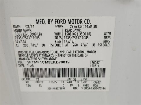 Used 2014 Ford F150 XL w/ Equipment Group 101A Mid image 27